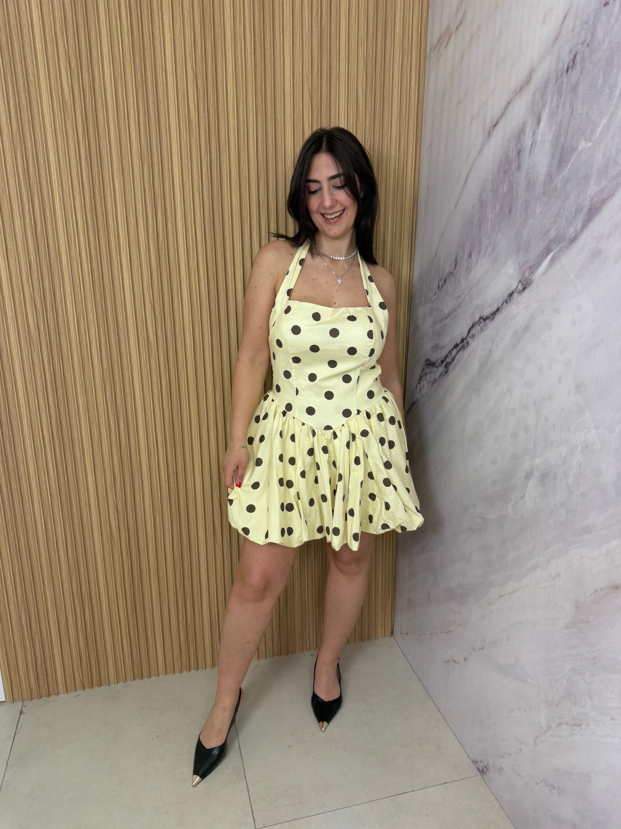 Dress Mini Pois 025